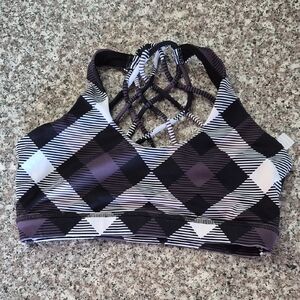 CVG Plaid Sport Bra